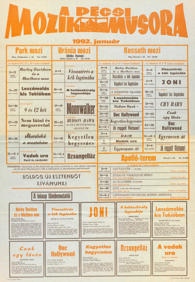 Ein orange-weißer Plakat mit einem Kalender und Text, der wahrscheinlich die Ereignisinformationen enthält.